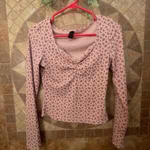 Floral Long Sleeve Top